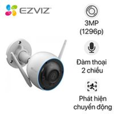 Hình ảnh sản phẩm Camera Wifi ngoài trời 3MP Ezviz H3 2K Full Color - Camera Wifi ngoài trời 3MP Ezviz H3 2K Full Color