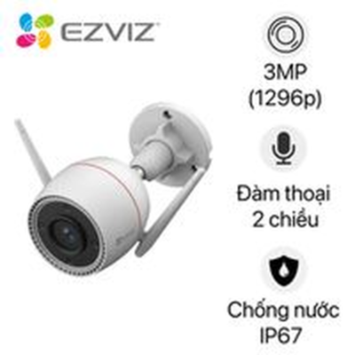 Hình ảnh sản phẩm Camera Wifi ngoài trời 3MP Ezviz H3C 2K Full Color - Camera Wifi ngoài trời 3MP Ezviz H3C 2K Full Color