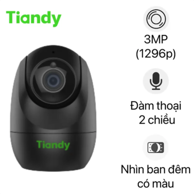 Hình ảnh sản phẩm Camera Wifi 360° 3MP Tiandy H610 Fullcolor - Camera Wifi 360° 3MP Tiandy H610 Fullcolor