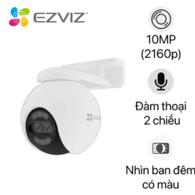 Hình ảnh sản phẩm Camera Wifi Ngoài Trời 360° 10MP EZVIZ H80X Dual - Camera Wifi ngoài trời 360° 10MP EZVIZ H80X Dual